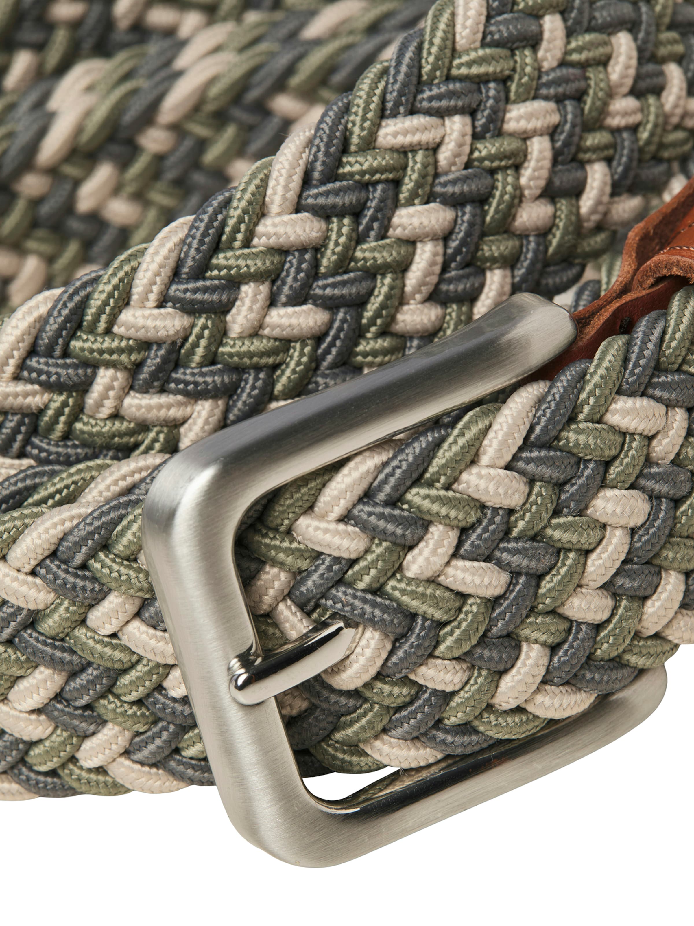 Ceinture 'JACSPRING' JACK & JONES en vert