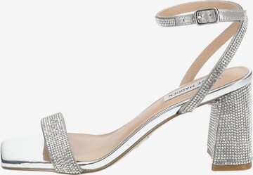 STEVE MADDEN Strap Sandals in Silver