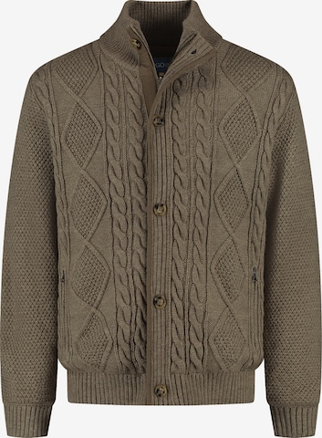 MGO Strickjacke in Grün: Vorderseite