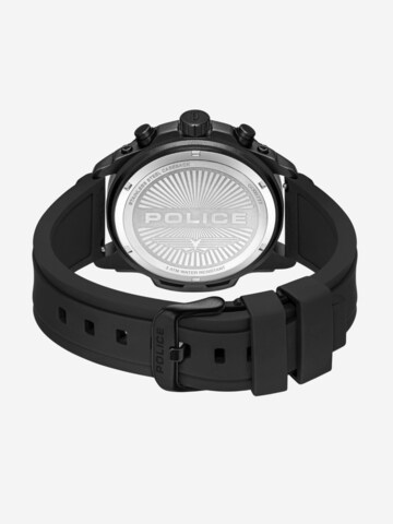 POLICE Analoog horloge 'Clout' in Zwart