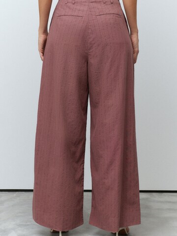 Next - Pierna ancha Pantalón en lila