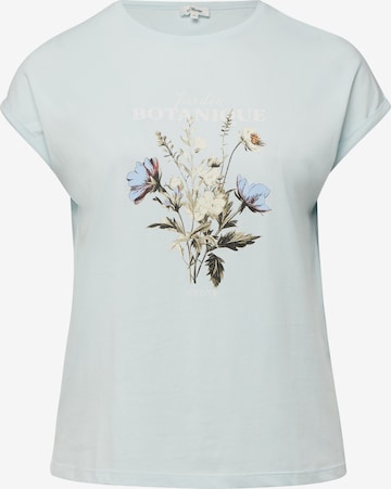 T-shirt s.Oliver en bleu : devant