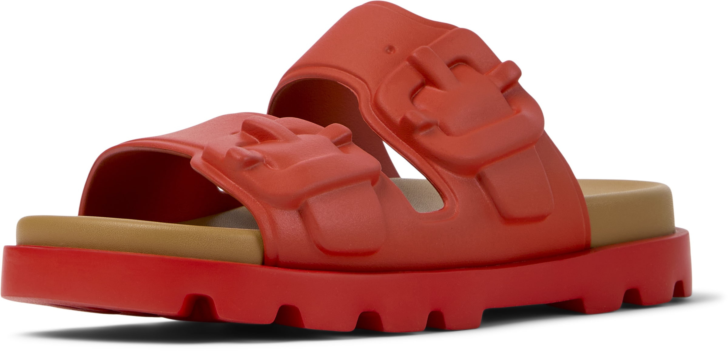 CAMPER Mule 'Brutus' in Red: front