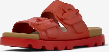 Zoccoletto 'Brutus' di CAMPER in rosso: frontale