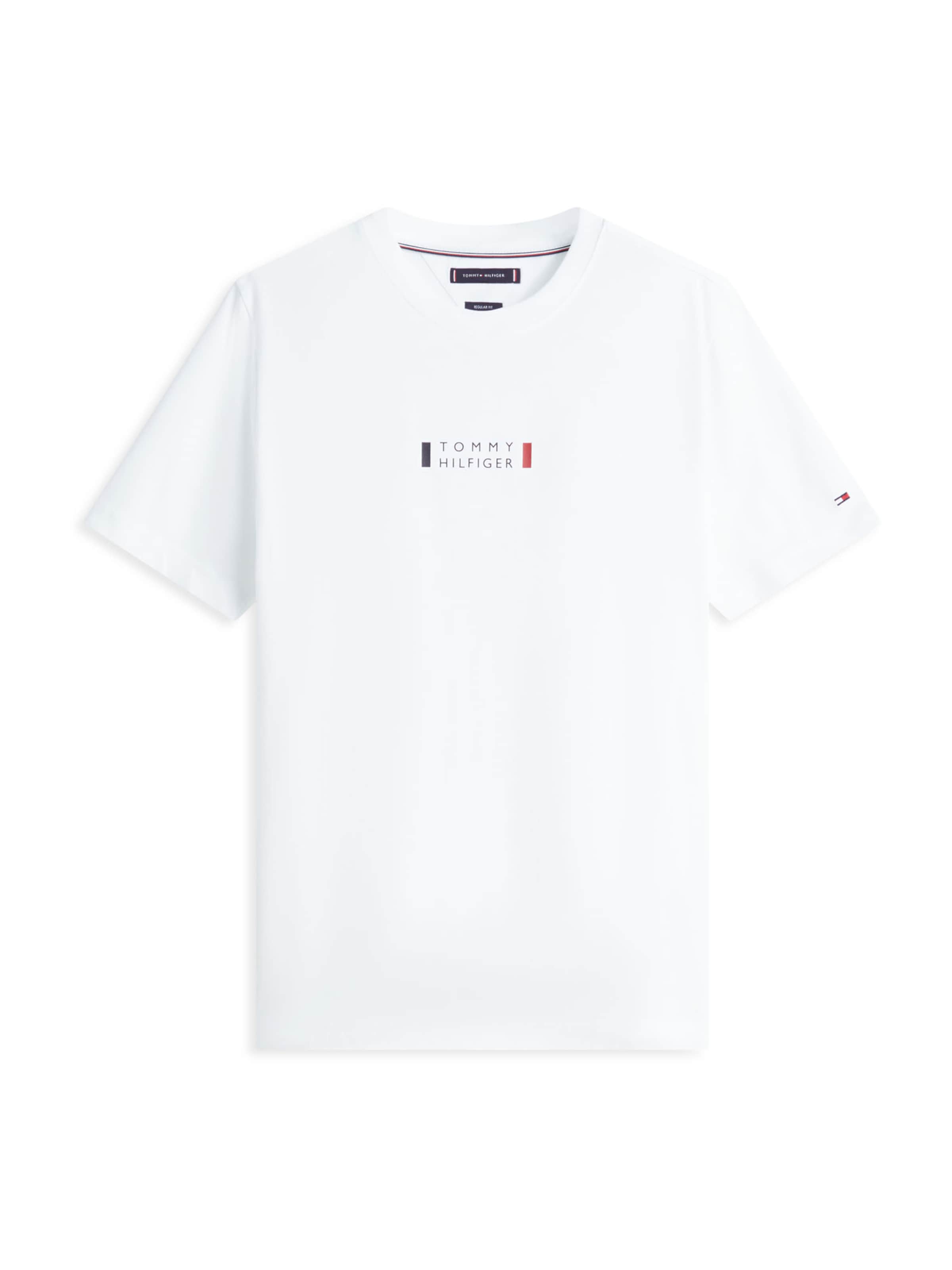 Maglietta 'BRAND LOVE' di TOMMY HILFIGER in bianco: frontale