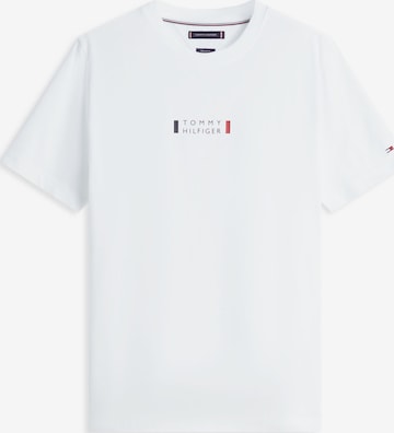 TOMMY HILFIGER Tričko 'BRAND LOVE' - Biela: predná strana