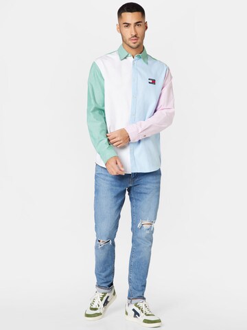 Tommy Jeans Comfort Fit Hemd in Mischfarben