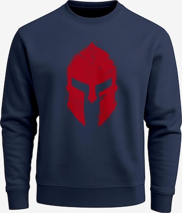 Neverless Sweatshirt 'Sparta 2' in Blue: front