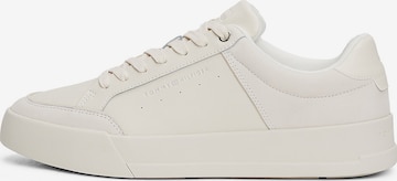 Baskets basses 'COURT' TOMMY HILFIGER en blanc : devant