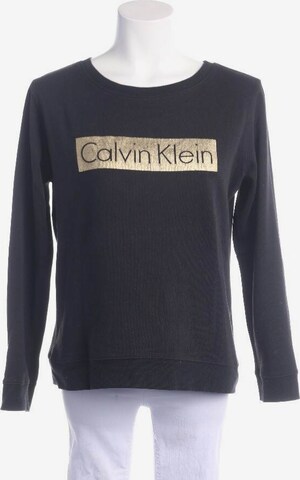 Calvin Klein Sweatshirt / Sweatjacke S in Schwarz: predná strana