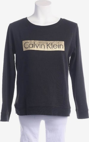 Calvin Klein Sweatshirt & Zip-Up Hoodie in S in Black: front