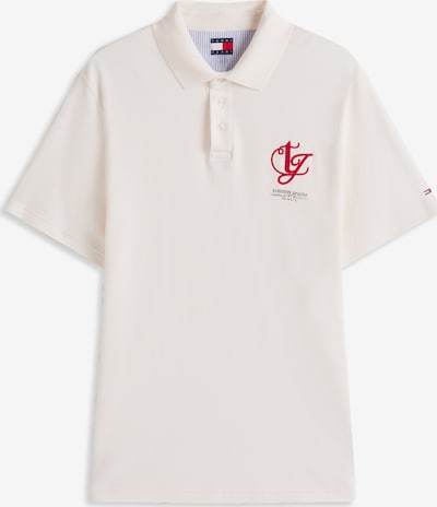 Marškinėliai iš Tommy Jeans, spalva – raudona / juoda / balta, Prekių apžvalga