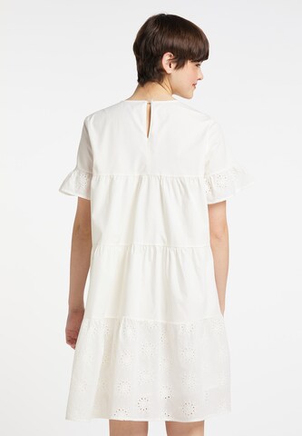 MYMO Kleid in Weiß