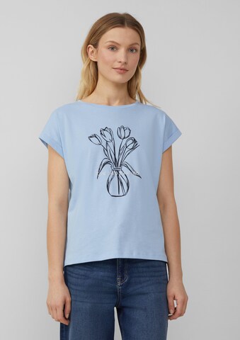T-shirt s.Oliver en bleu : devant