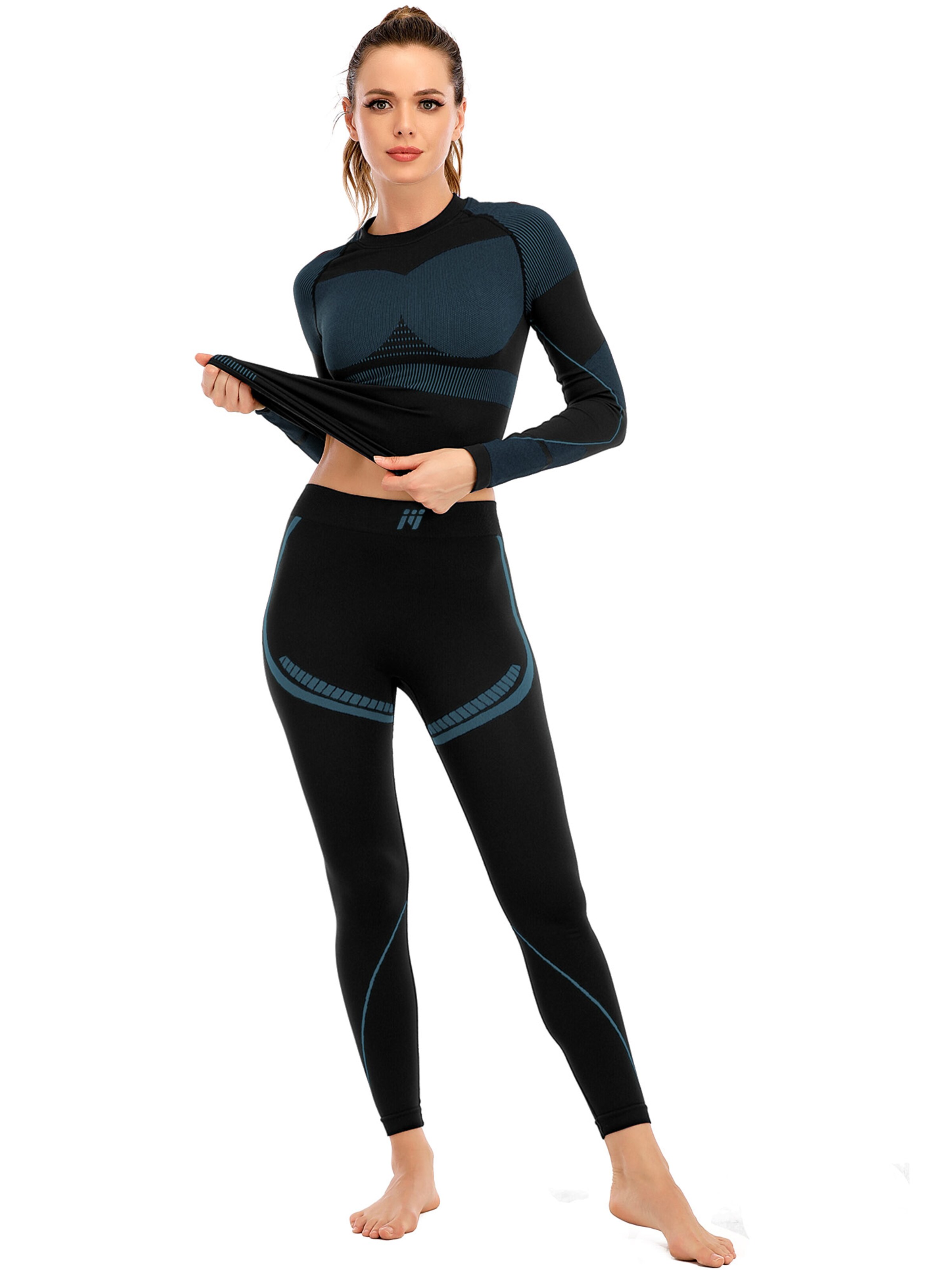 MEETWEE Athletic Bodysuit 'Athletic Underwear Set' in Green