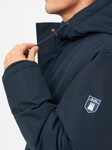 Derbe Winterjacke 'Festholm' in Blau