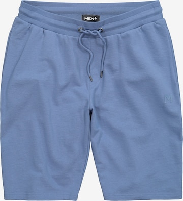 Men Plus Hose in Blau: Vorderseite