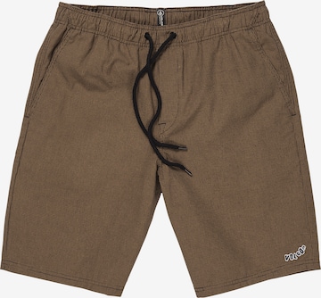 Volcom Regular Pants in Brown: front