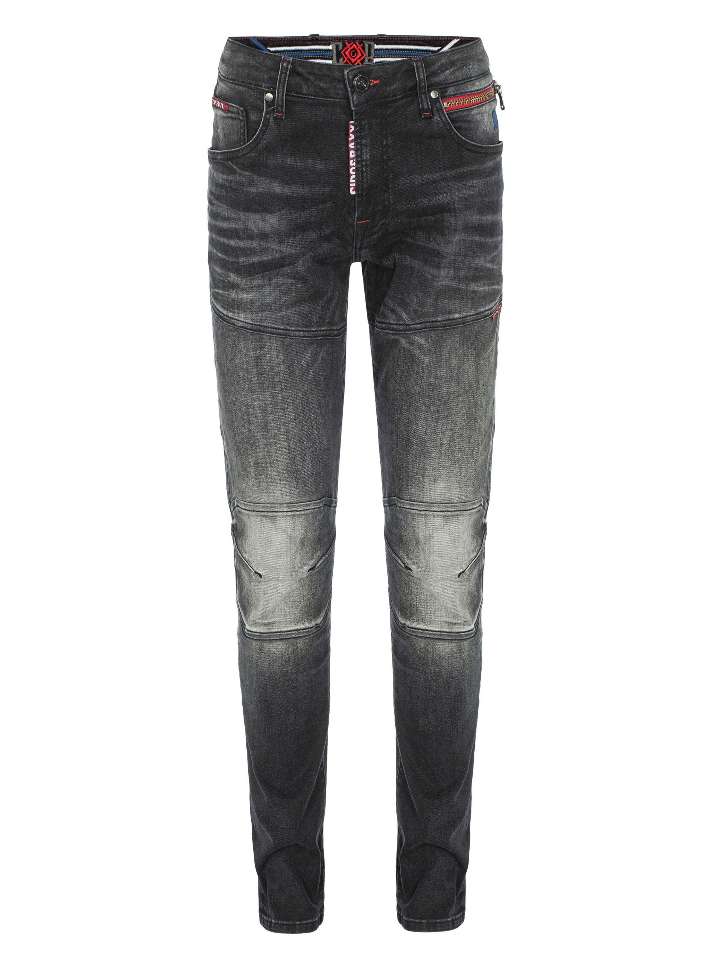 CIPO & BAXX Jeans in Black: front