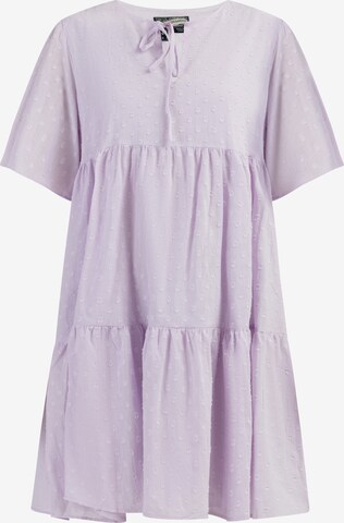 Robe d’été DreiMaster Vintage en violet : devant