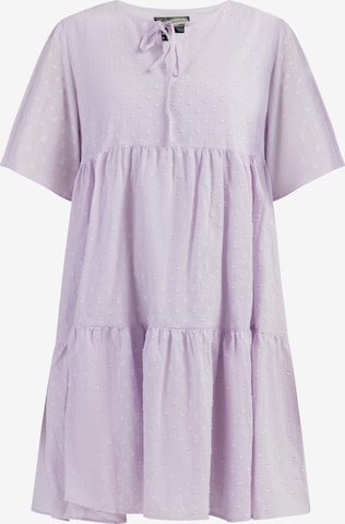 DreiMaster Vintage Summer Dress in Purple: front