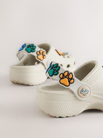 Next - Sandalias en blanco