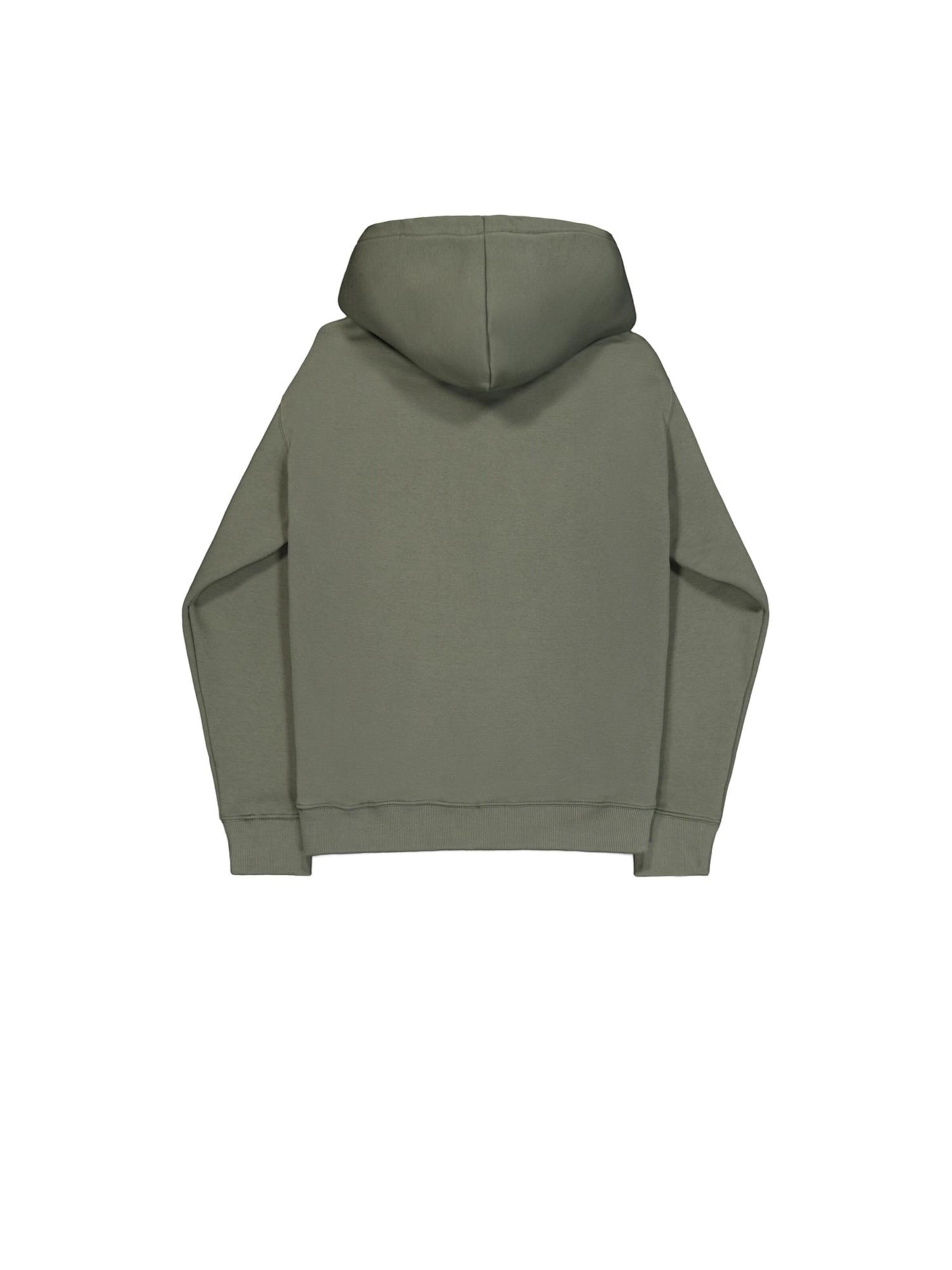 ALPHA INDUSTRIES Sweatjacke in Grün