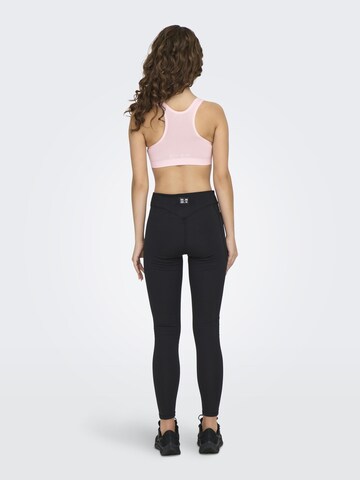 ONLY PLAY Bustier Sport-BH 'ONPMARTINE-2' in Pink