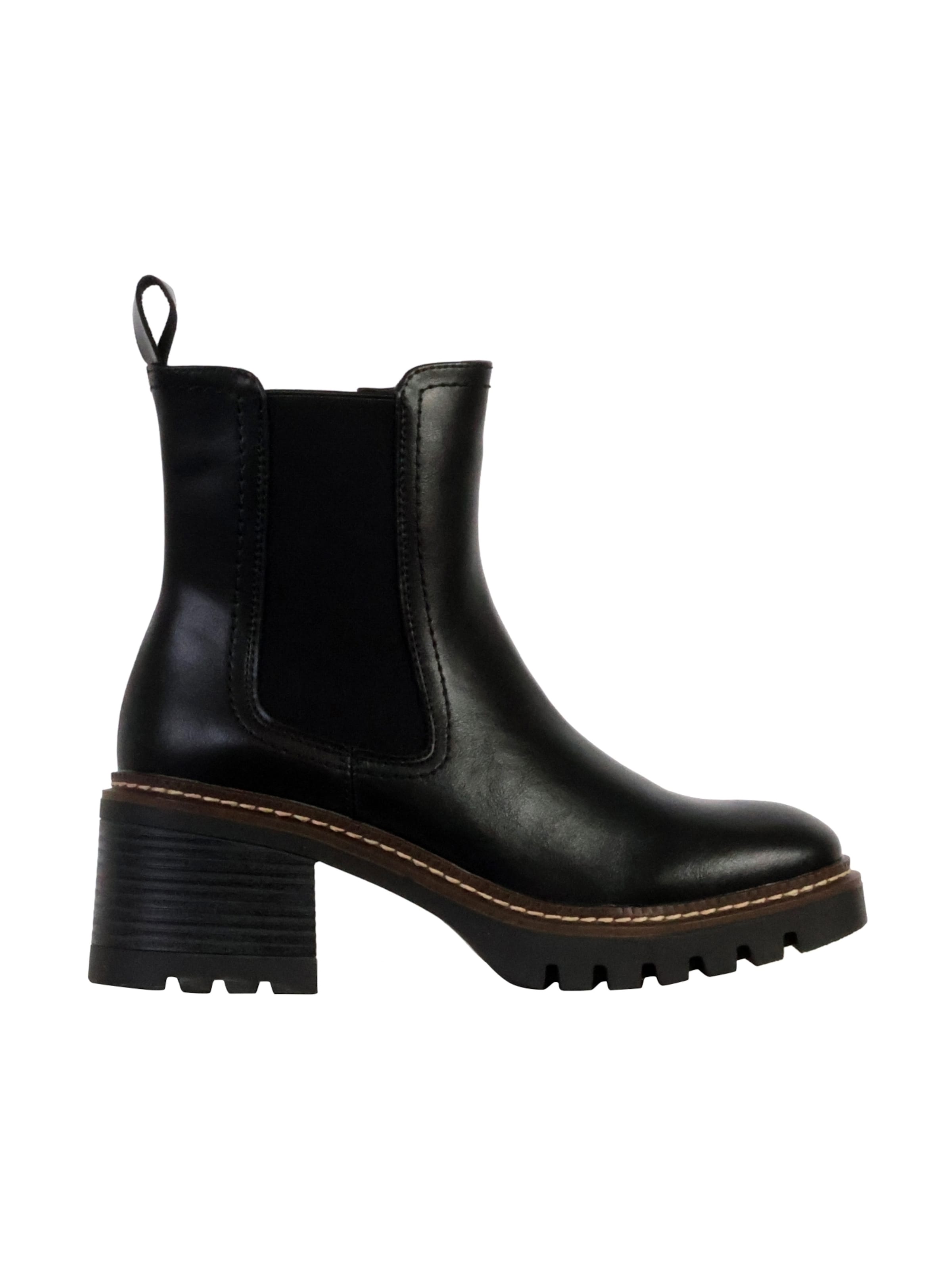 Ankle boots di The Divine Factory in nero: frontale