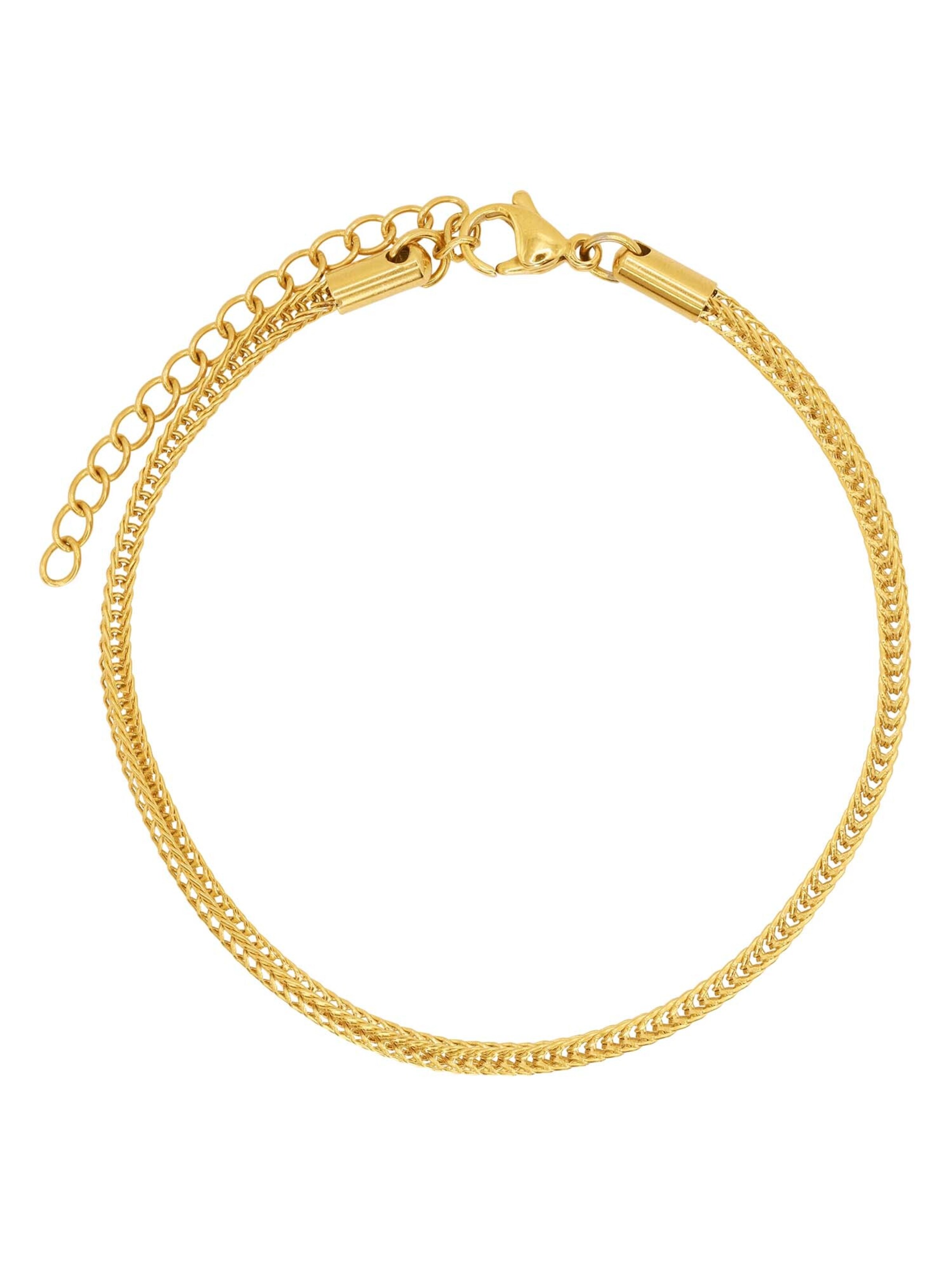 Heideman Armband 'Ethan' in Gold: Vorderseite