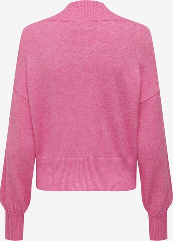 Geacă tricotată 'Ibi' de la ONLY pe roz