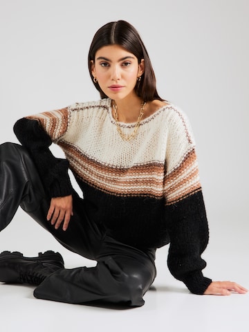 Pull-over Liu Jo en noir : devant