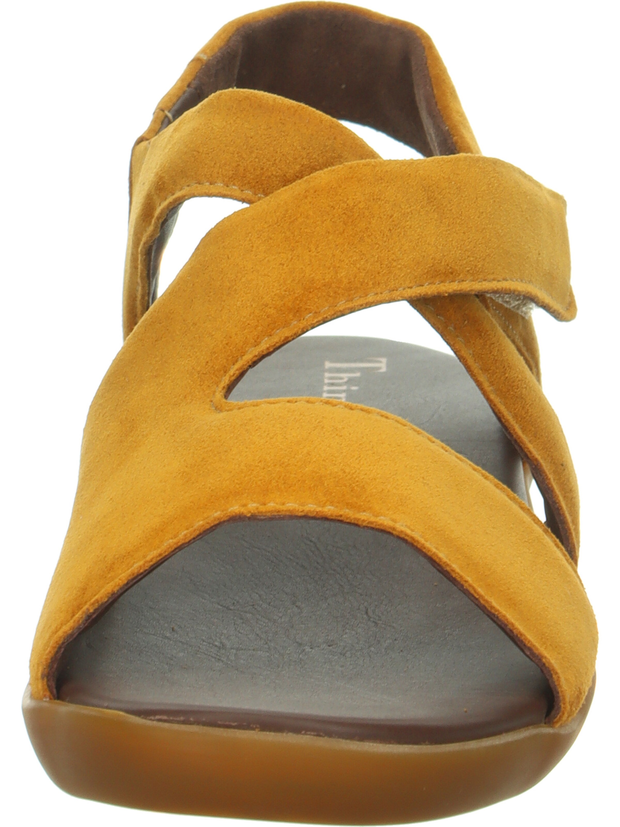 THINK! Strap Sandals 'Nature Sand' in Brown