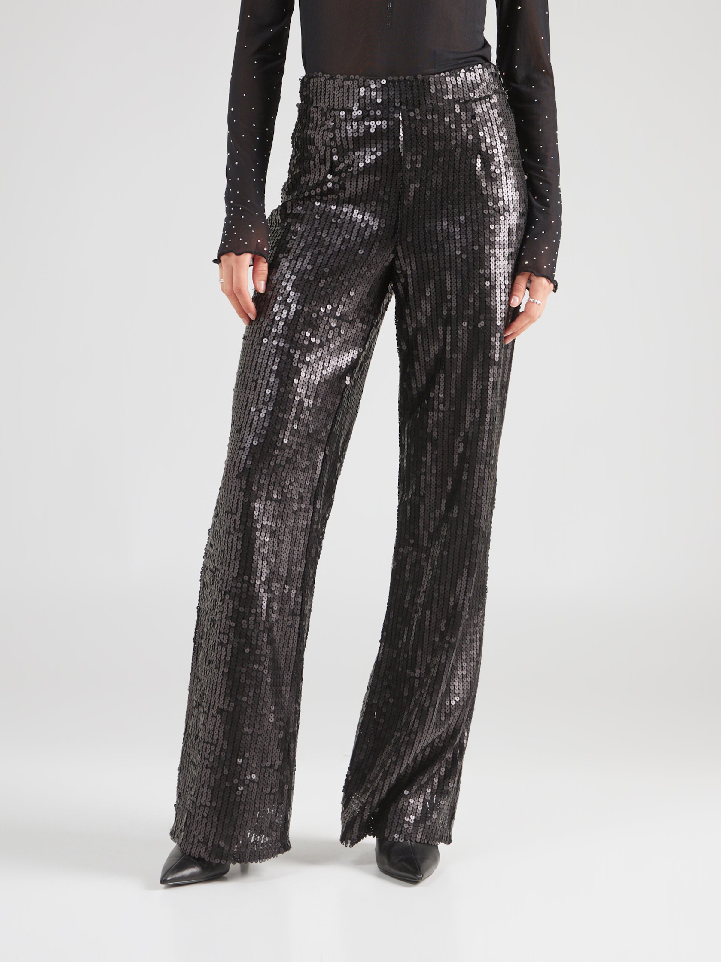 Dorothy Perkins Wide leg Trousers in Black ABOUT YOU
