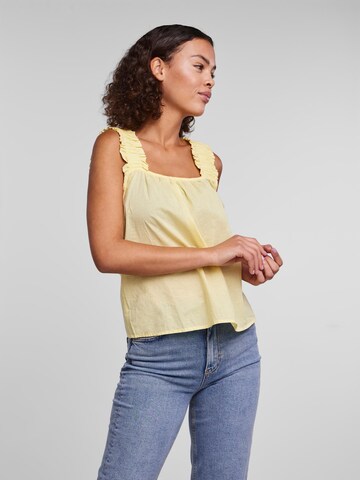 PIECES Blouse in Yellow: front