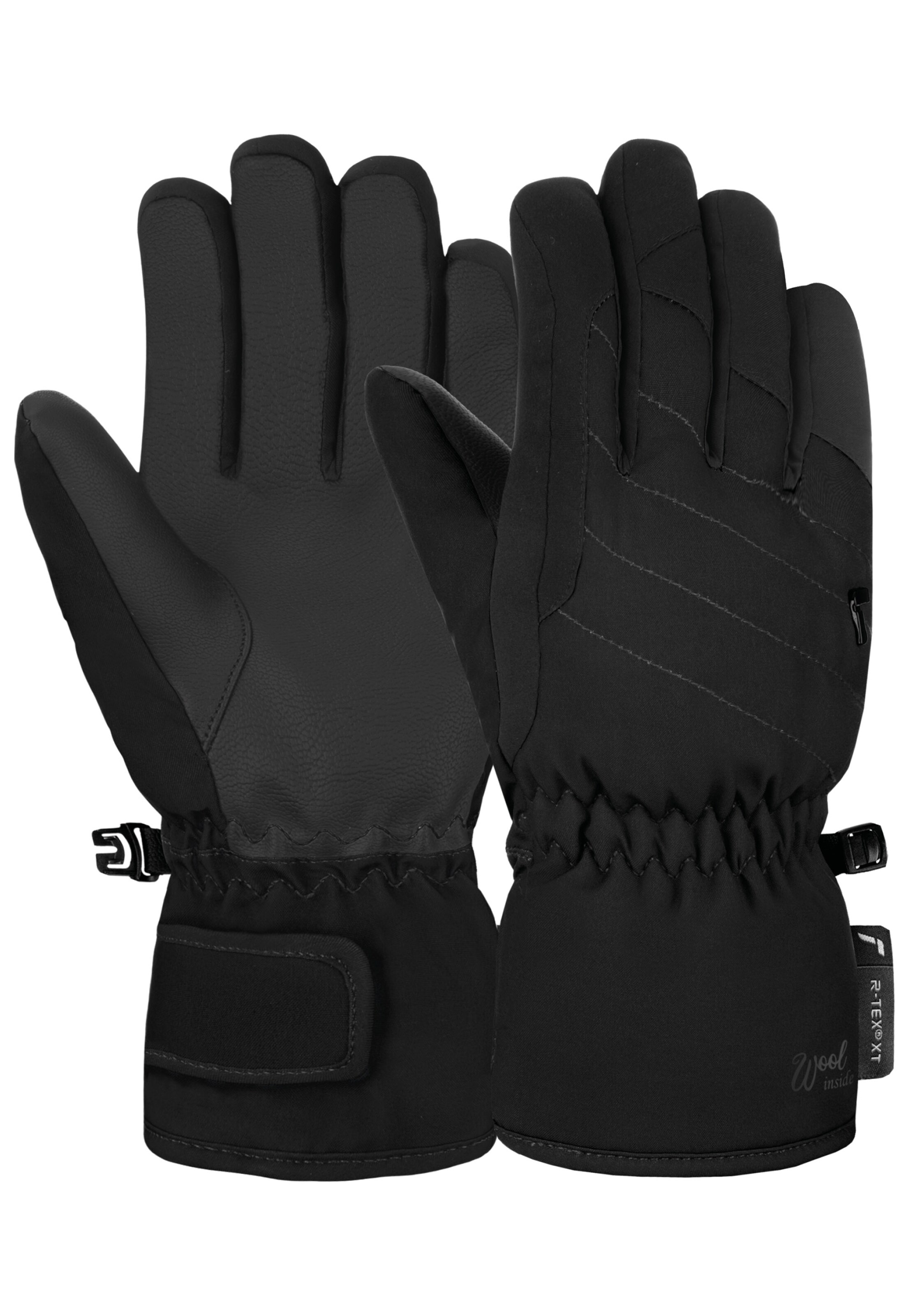 REUSCH Skihandschuhe 'Angie R-TEX® XT' in Schwarz: Vorderseite