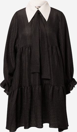 Rochie tip bluză 'Miriam' Stella Nova pe negru / alb, Vizualizare produs