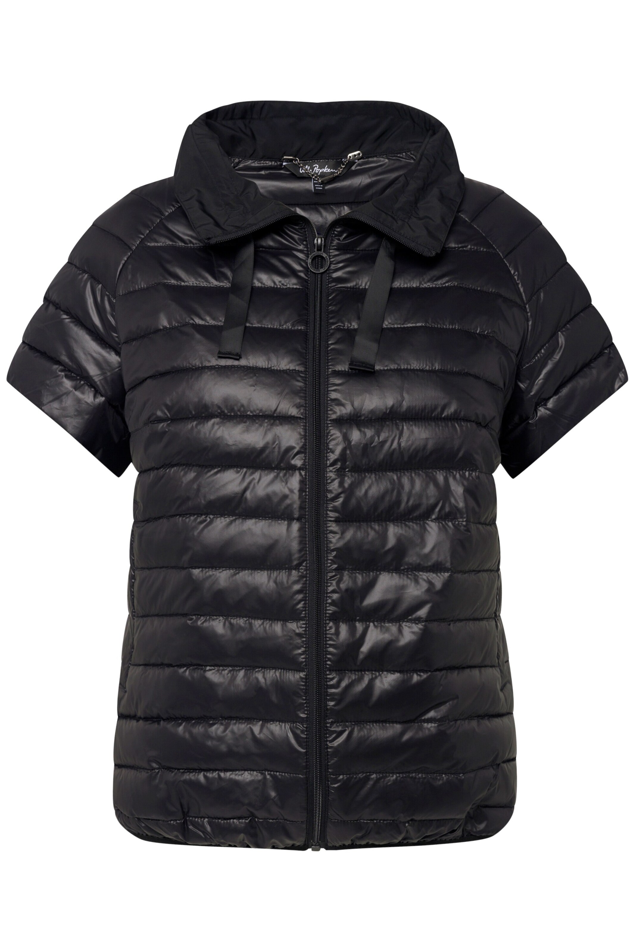 Ulla Popken Vest in Black: front