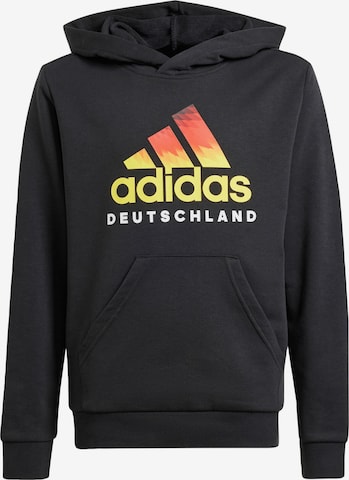 ADIDAS PERFORMANCE Athletic Sweatshirt in Black: front