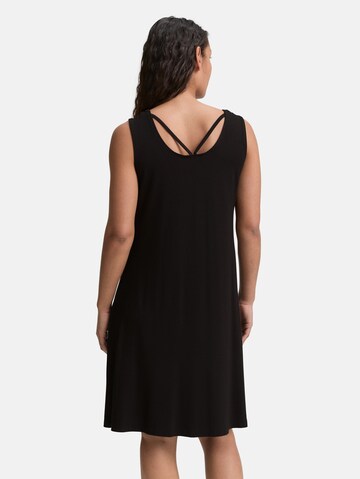TOM TAILOR Kleid in Schwarz