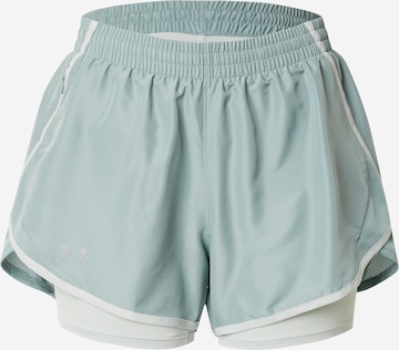 Pantalon de sport 'Fly By' UNDER ARMOUR en vert : devant