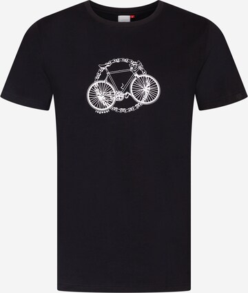 Ragwear Shirt 'BLAIZE' in Black: front