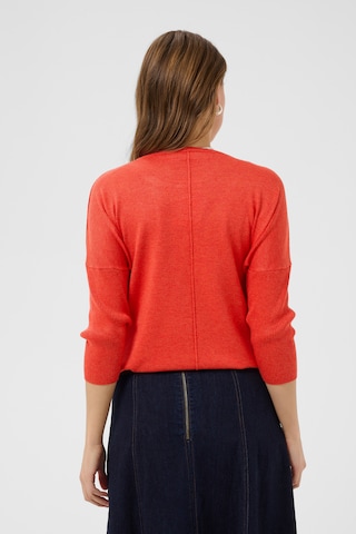 SAINT TROPEZ - Pullover 'Mila' em vermelho