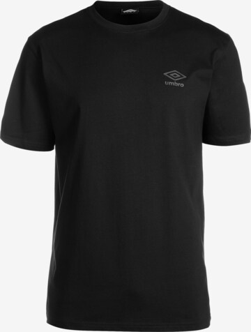 UMBRO Shirt in Zwart: voorkant