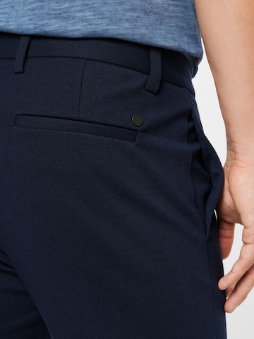 Clean Cut Copenhagen Slimfit Chino 'Milano' in Blauw