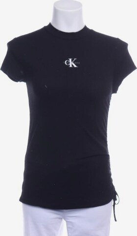 Calvin Klein Shirt S in Schwarz: predná strana