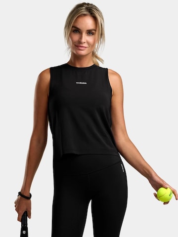 nordicdots - Top desportivo 'Elegance' em preto: frente