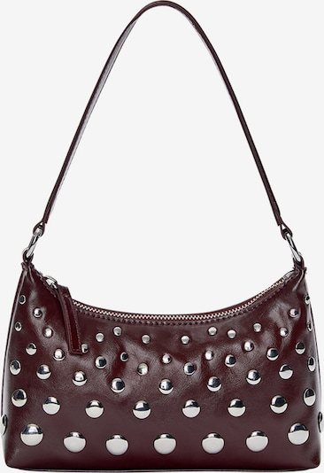 Geantă de umăr Pull&Bear pe roșu burgundy, Vizualizare produs