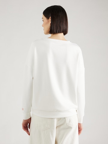 Sweat-shirt 'TREASURE' Key Largo en blanc