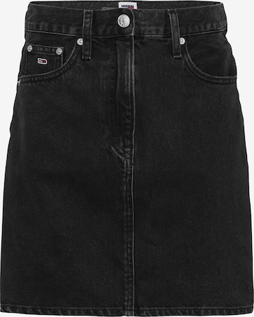 Tommy Jeans - Falda en negro: frente